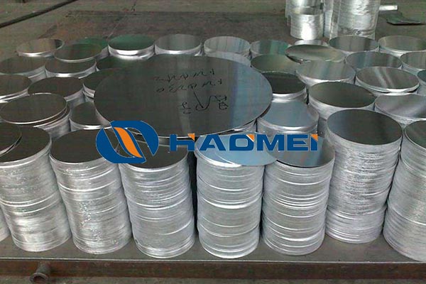 round aluminum plate
