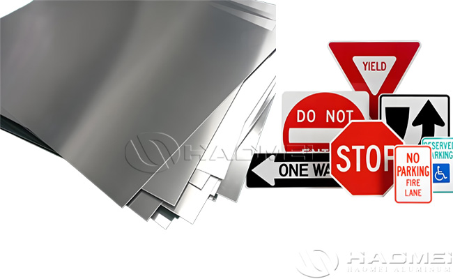 aluminum sheet for traffic signages