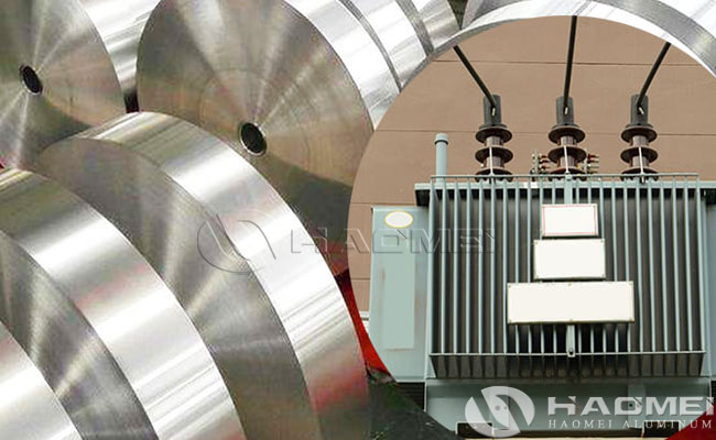 round edge aluminum strip for transformer