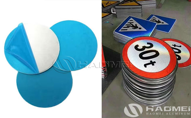aluminium circle for road sign blanks
