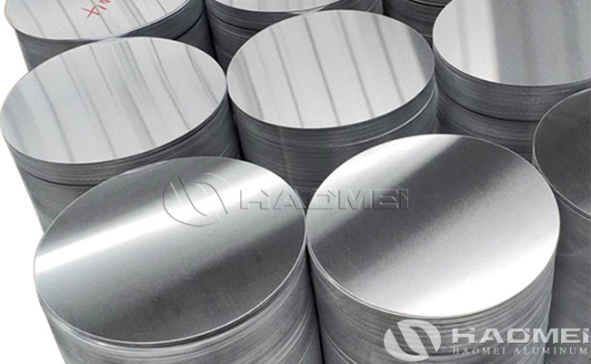 spinning aluminium circles